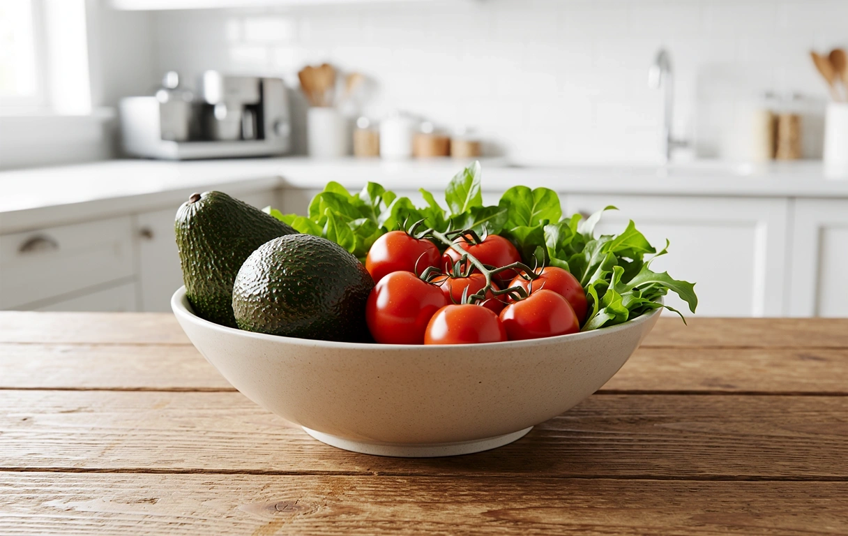 Imagen conceptual de nutrición equilibrada